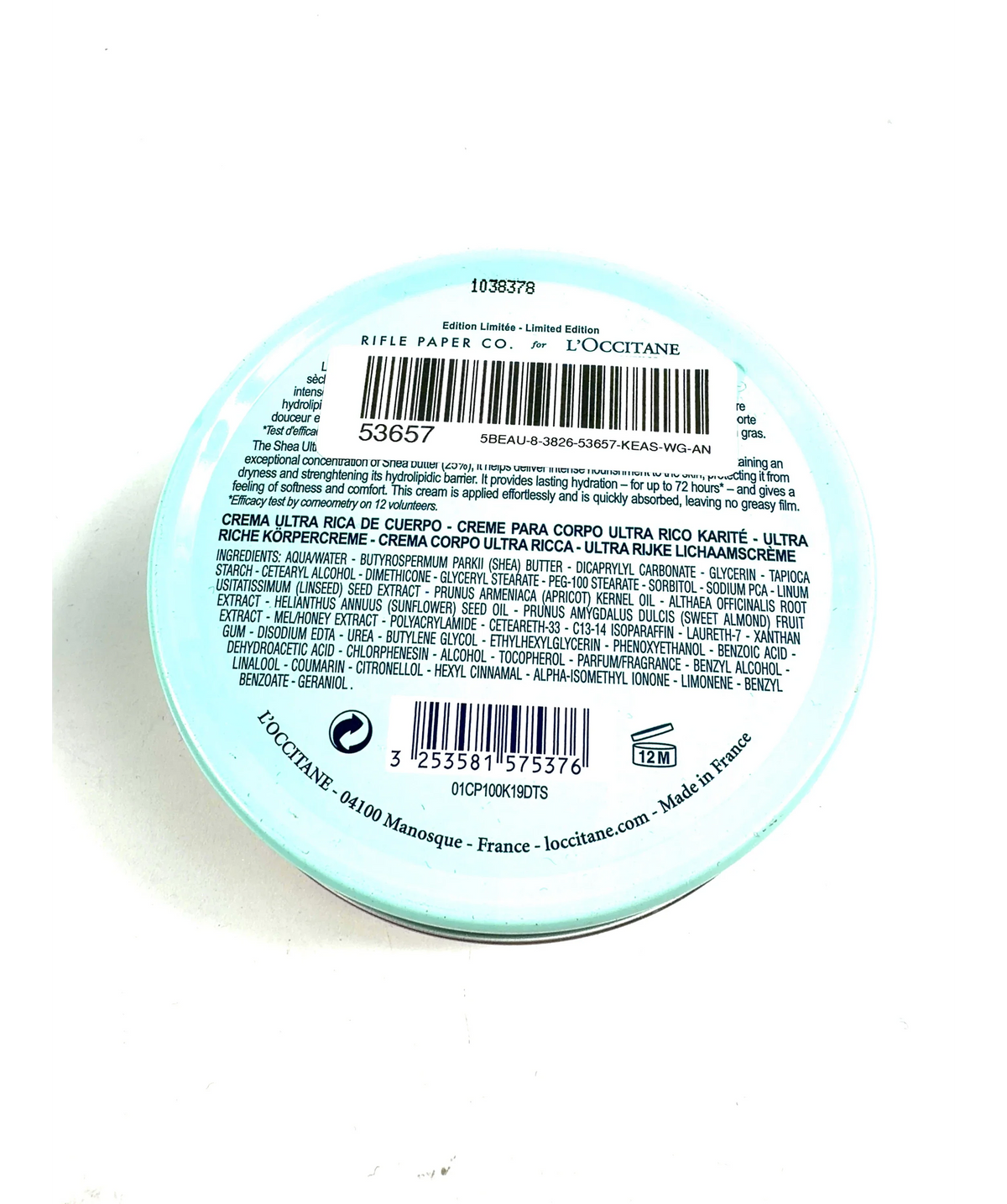 Loccitane Mon Amour, size 100ml — detail