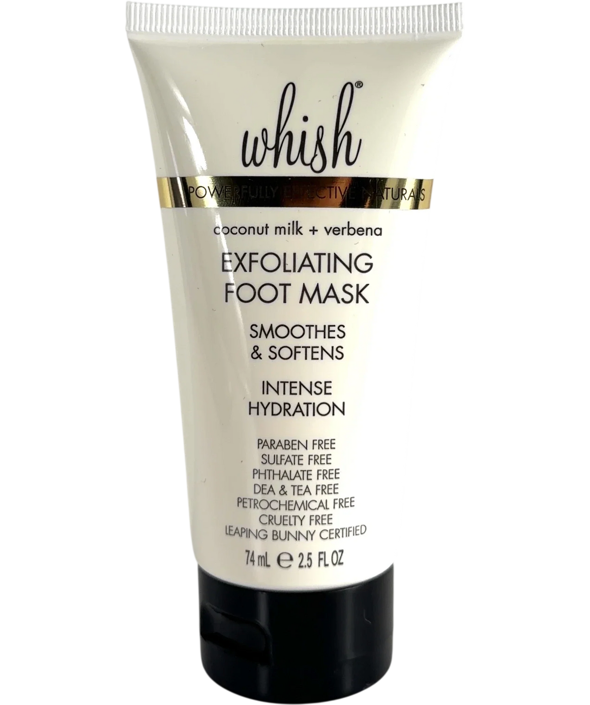 whish EXFOLIATING FOOT MASK, size 74ml — front