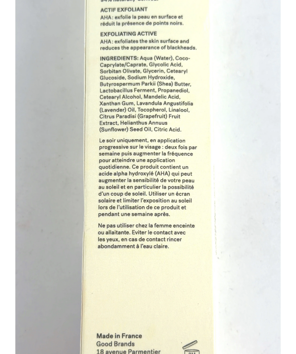 typology Exfoliating Night Cream, size 50ml — fabric detail