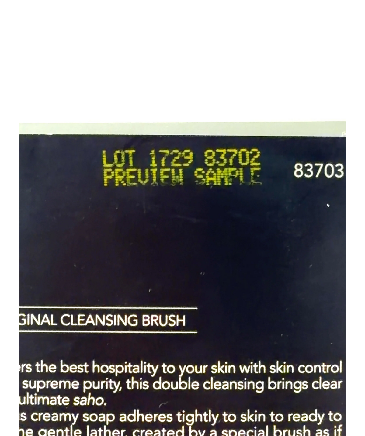 sensai THE CREAMY SOAP, size 125ml — detail