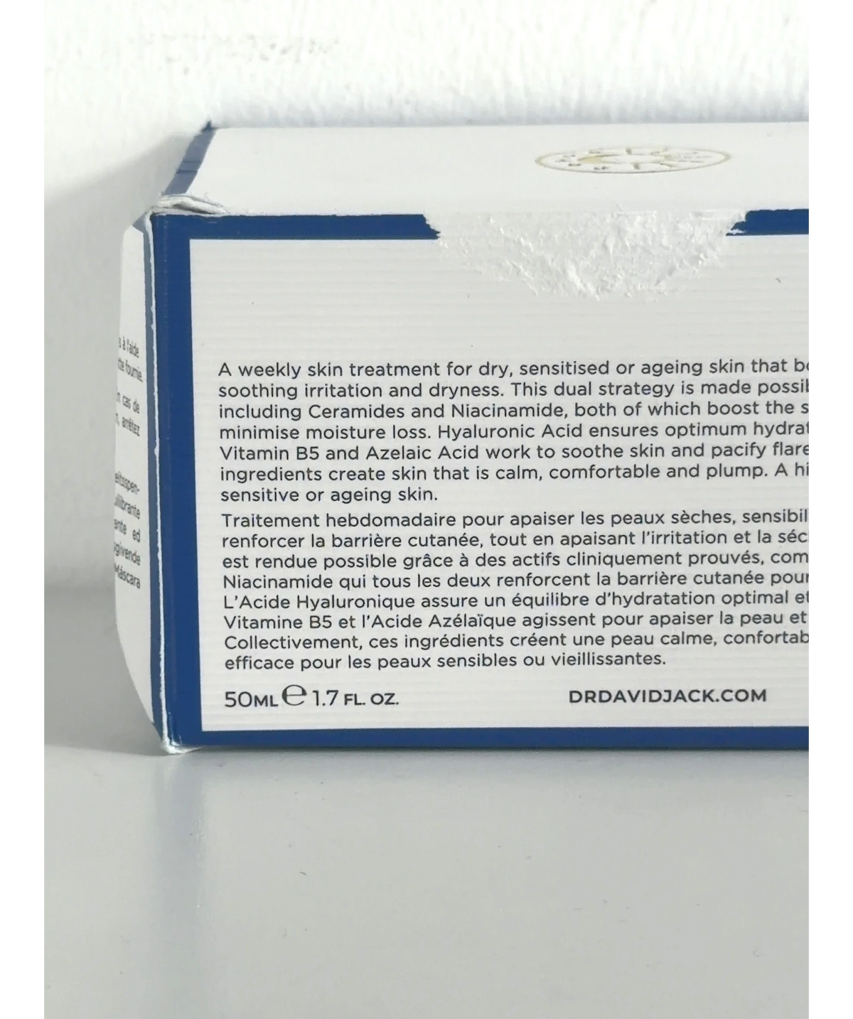 dr david jack BLUE PEEL, size 50ml — care label