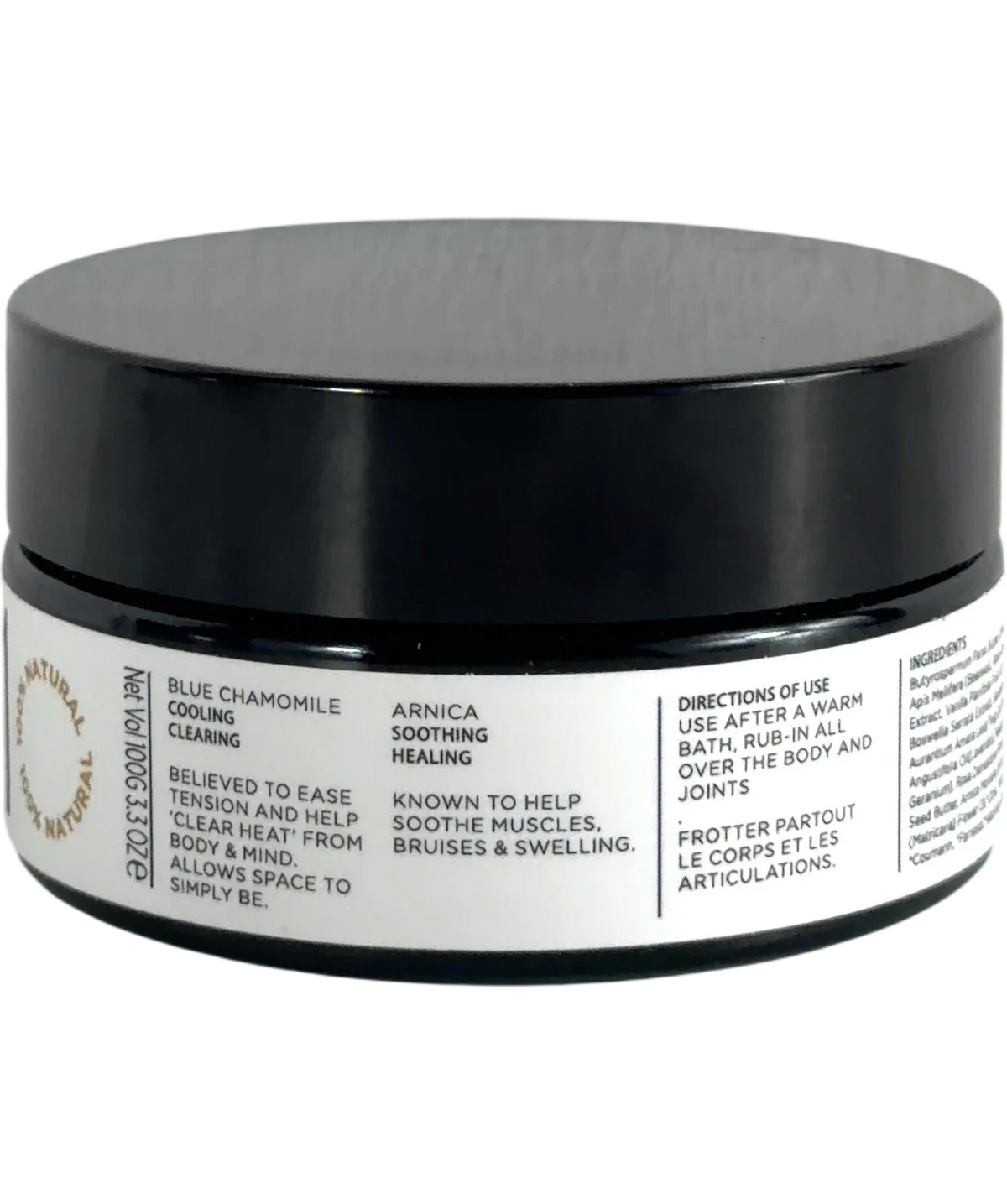 Ilapothecary SOS BODY BALM, size 100g — back