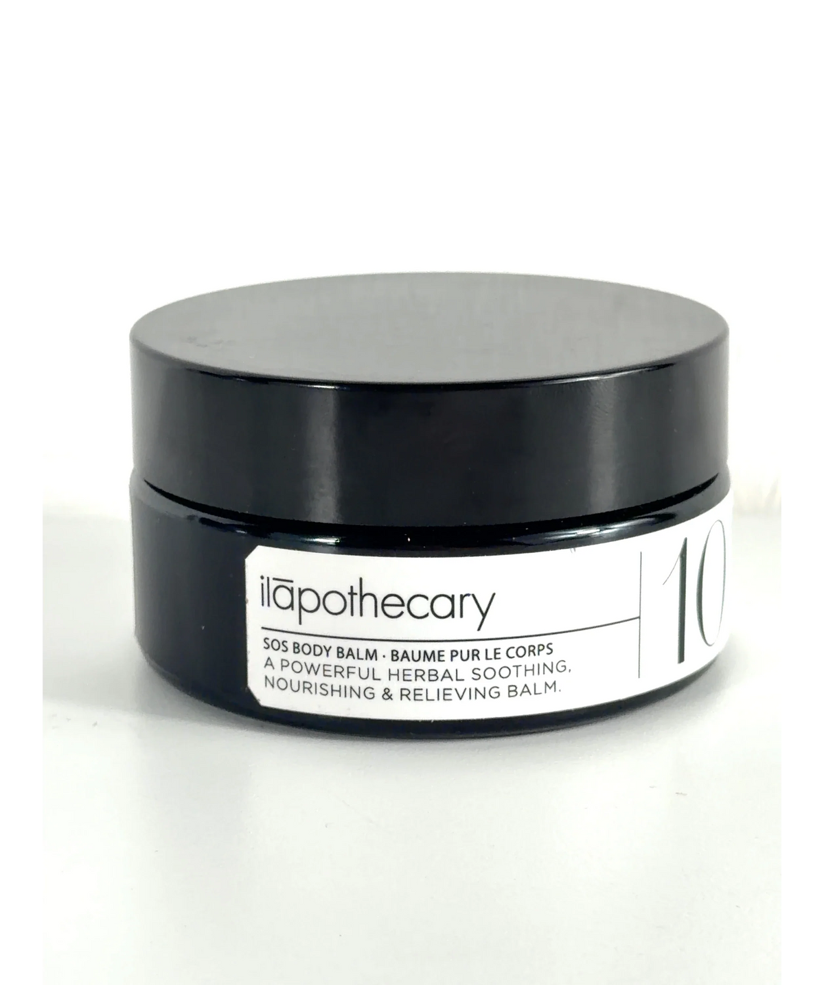Ilapothecary SOS BODY BALM, size 100g — label