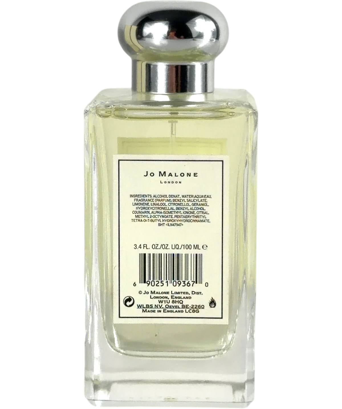 Jo Malone London Fig & Lotus Flower Fig & Lotus Flower Cologne, size 100ml — back