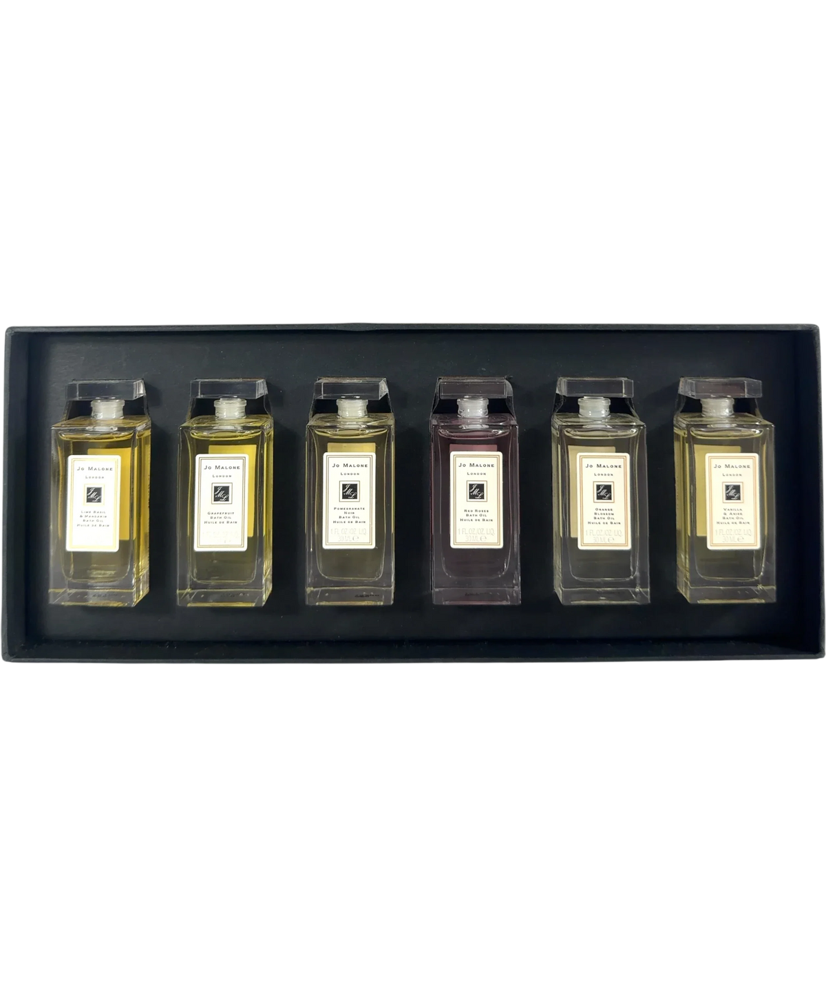 Jo Malone London Universal Bath Oil Collection, size 30ml x 6 — front