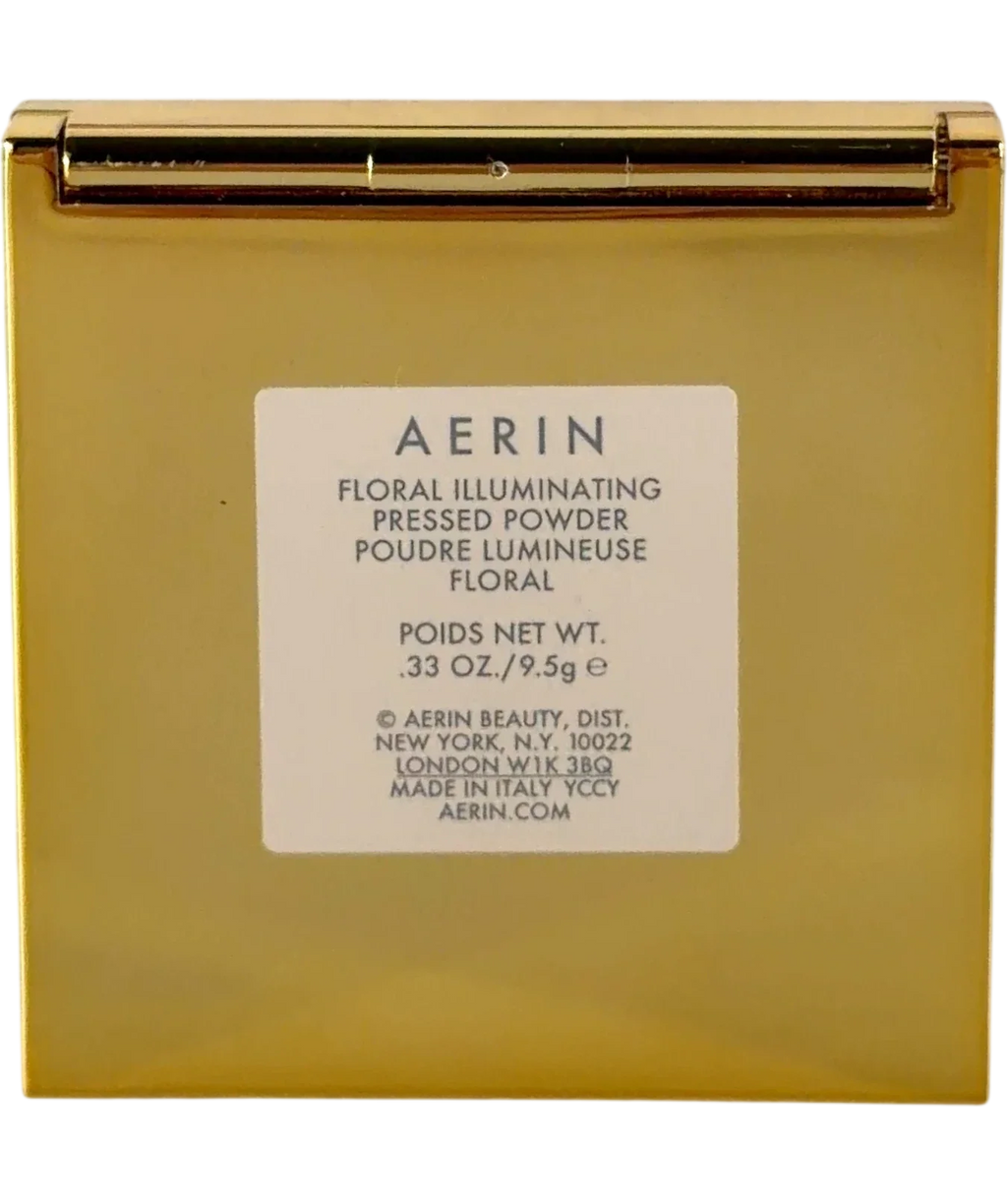 AERIN Floral Floral Illuminating Pressed Powder, size 9.5g — back