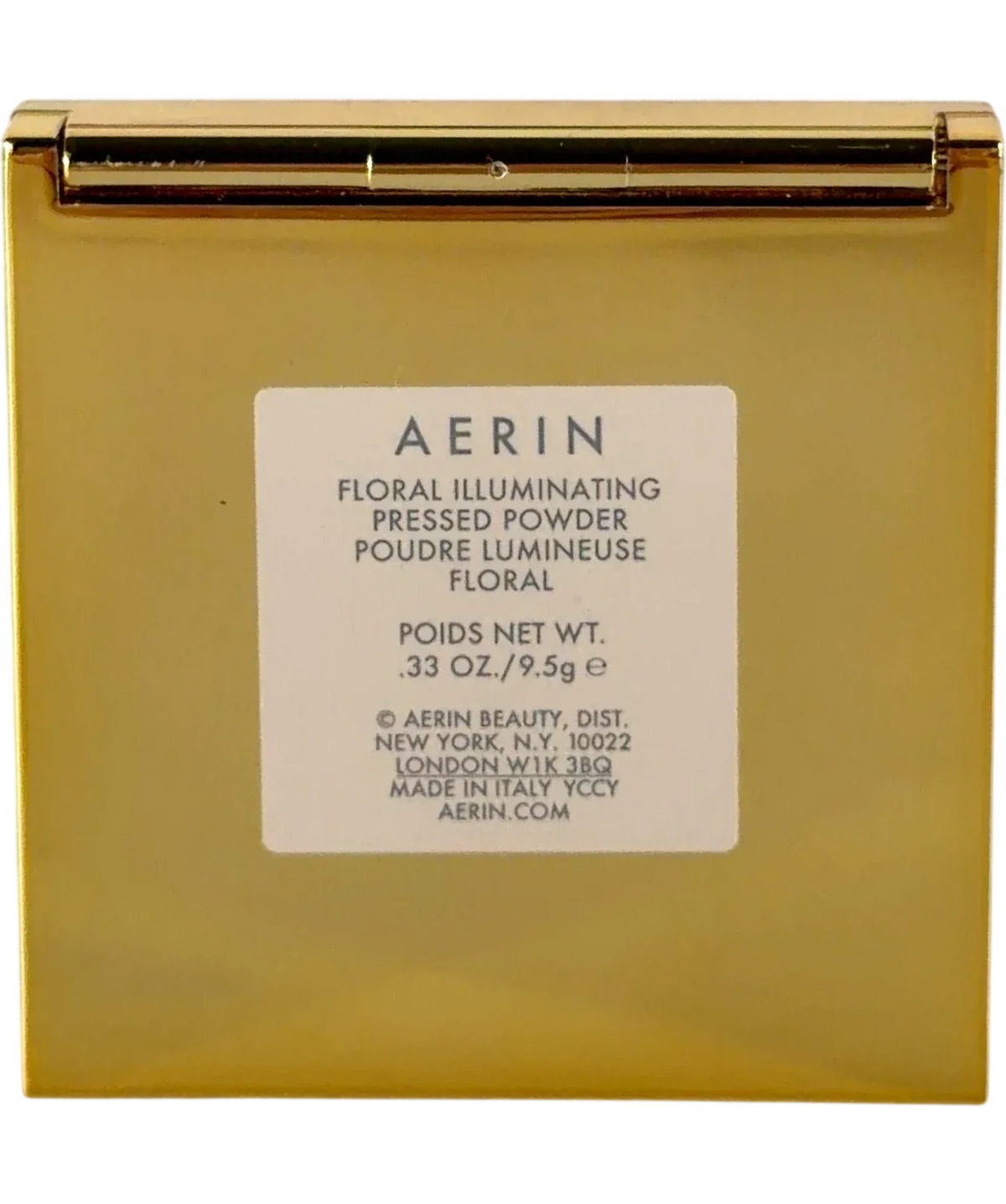 AERIN Floral Floral Illuminating Pressed Powder, size 9.5g — back