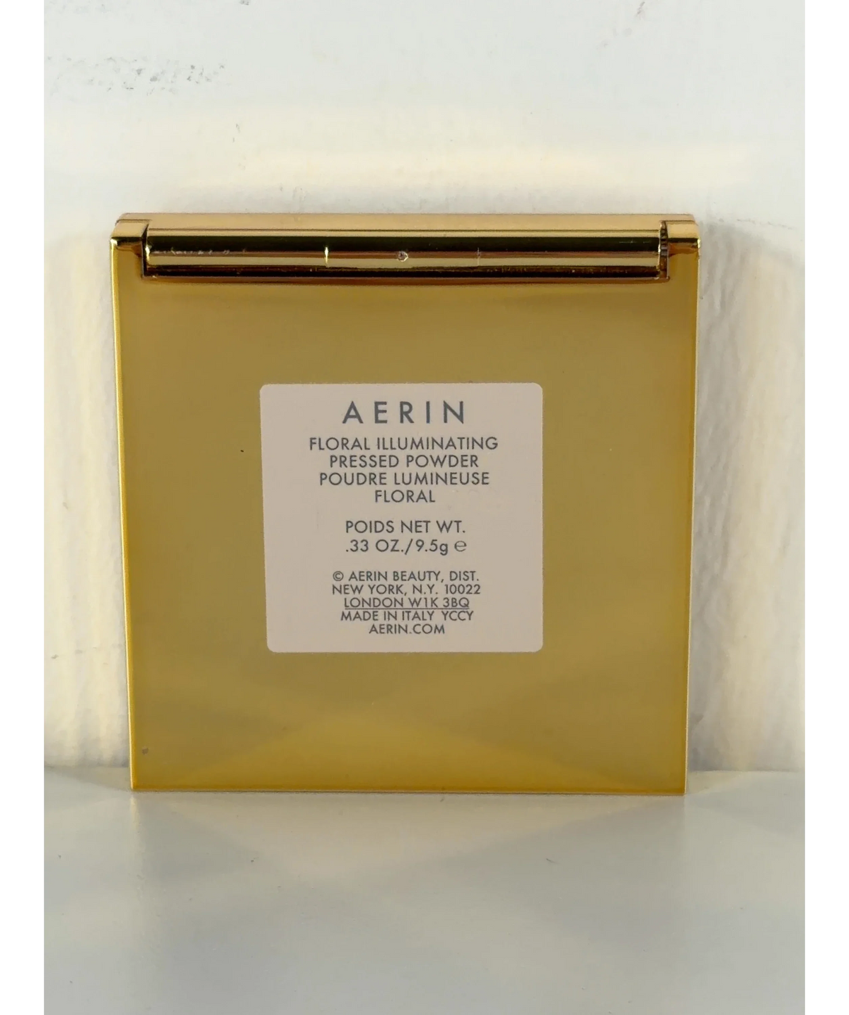 AERIN Floral Floral Illuminating Pressed Powder, size 9.5g — care label