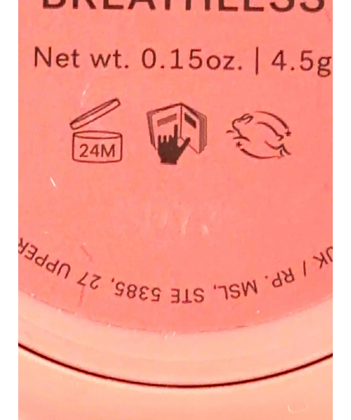 ILIA BREATHLESS Soft Focus Blurring Blush, size 4.5g — detail