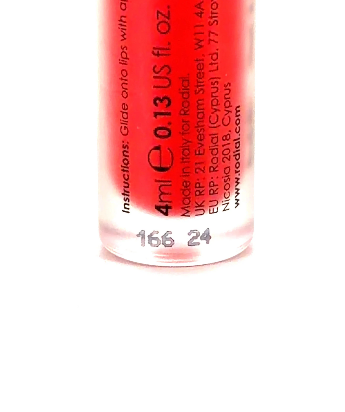 Rodial cherry LIP OIL, size 4ml — detail