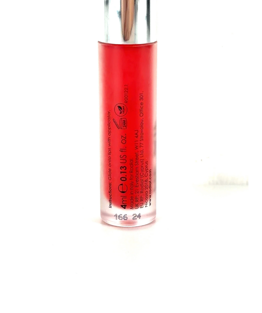 Rodial cherry LIP OIL, size 4ml — fabric detail