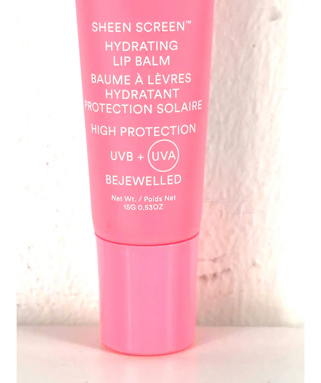 ultra violette Bejewelled Sheen Screen SPF 50 Hydrating Lip Balm, size 15g — care label