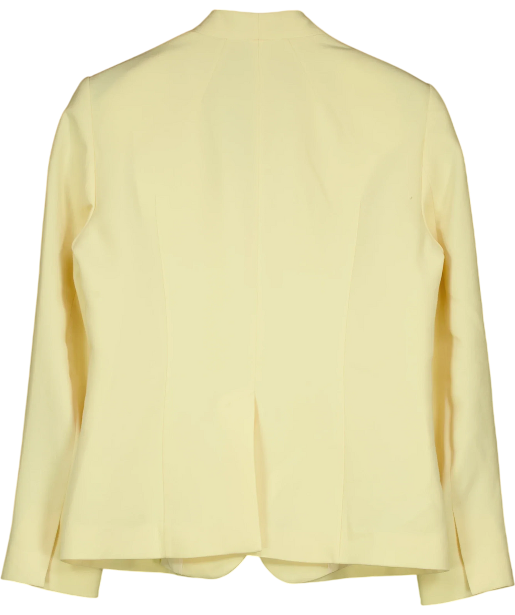 Jigsaw Yellow Colour, size UK 8 — back