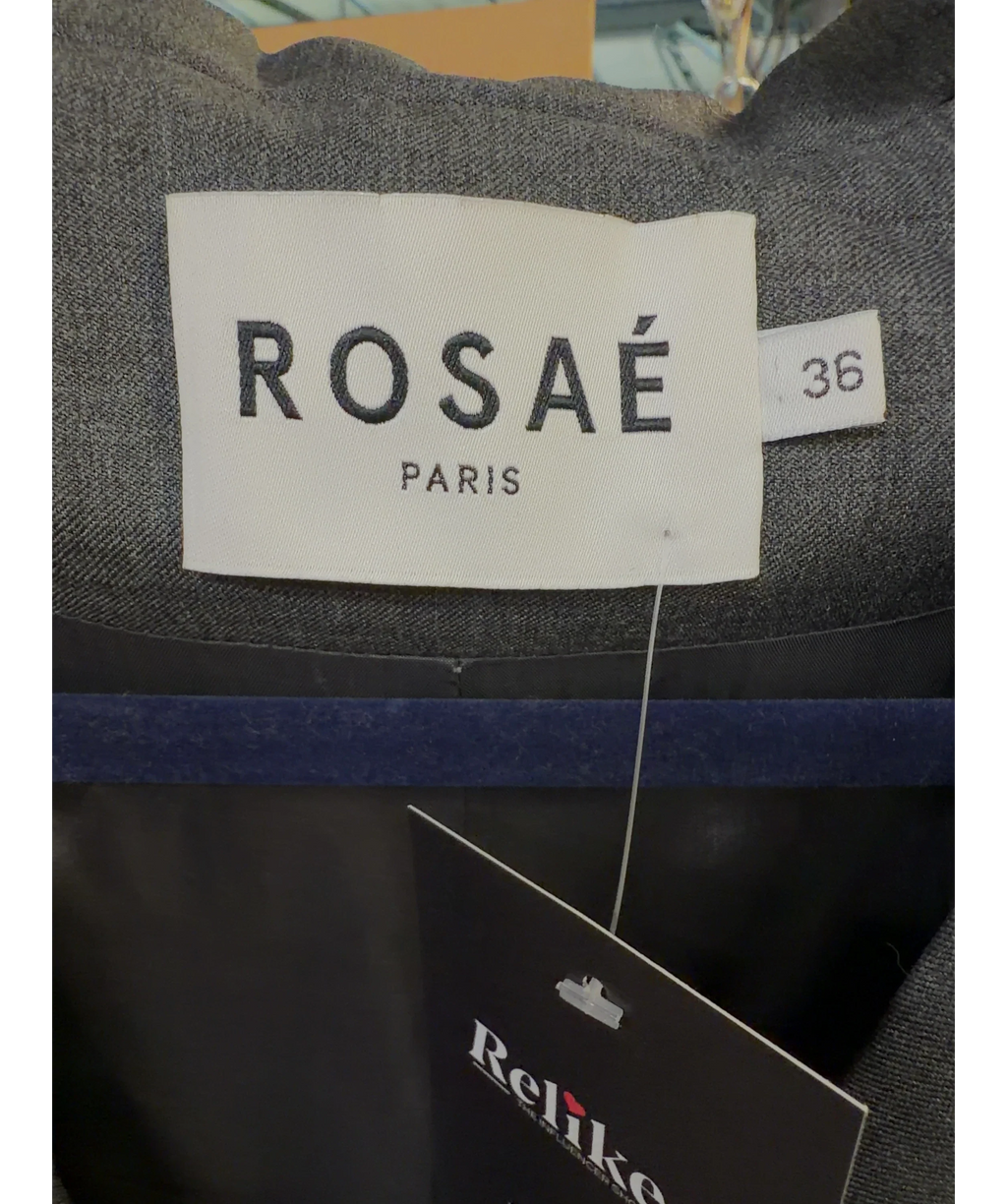 ROSAE PARIS Grey Le Bonaparte, size UK 8 — care label