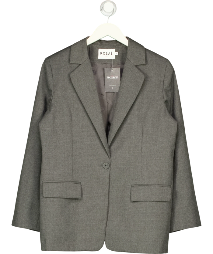Rosae Paris Le Bonaparte Grey Blazer UK 8