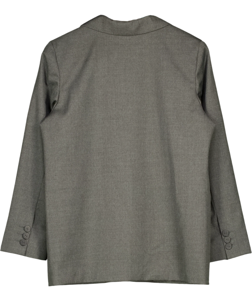 ROSAE PARIS Grey Le Bonaparte, size UK 8 — back