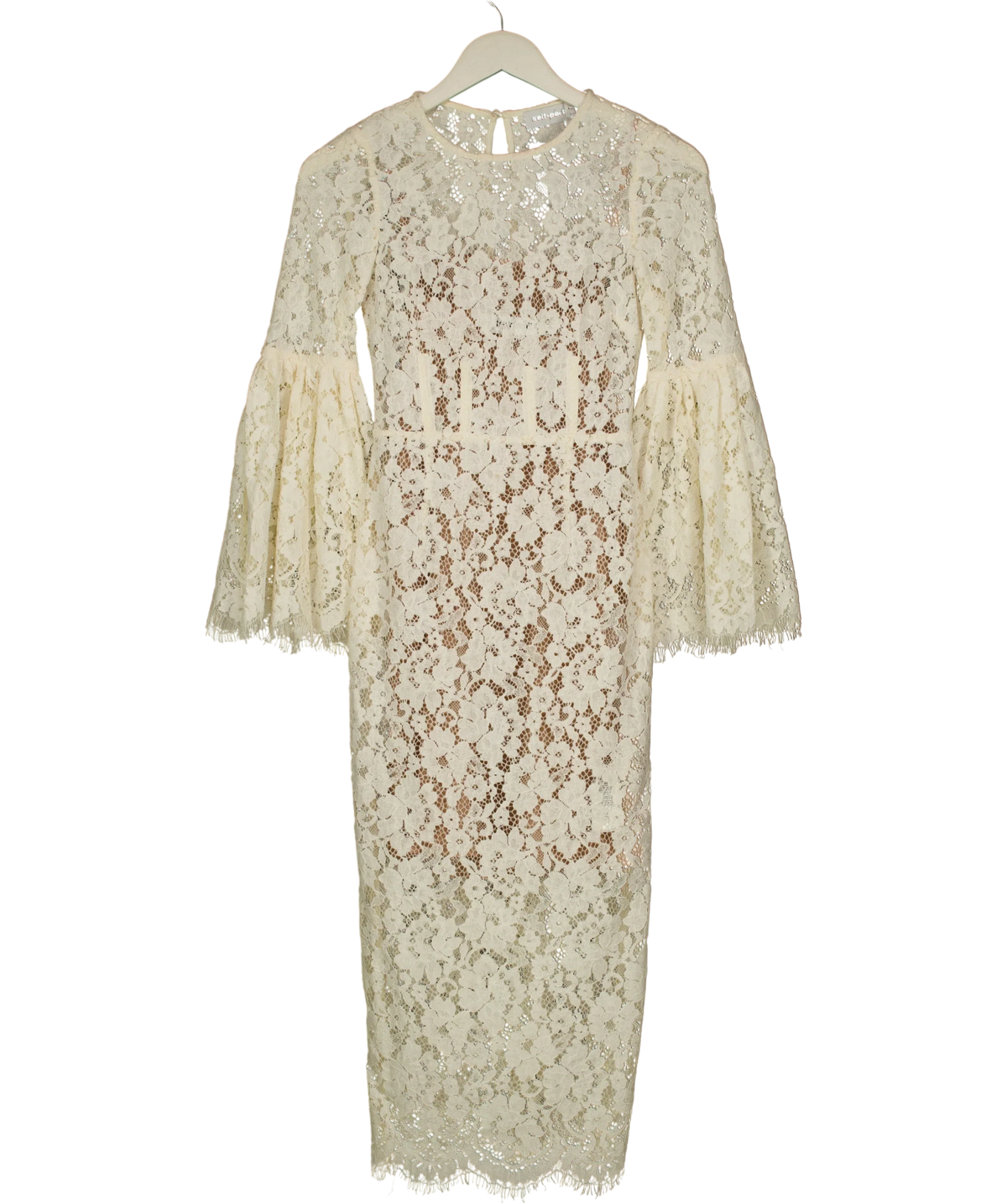 Self-Portrait Cream PF22-007M, size UK 4 — front