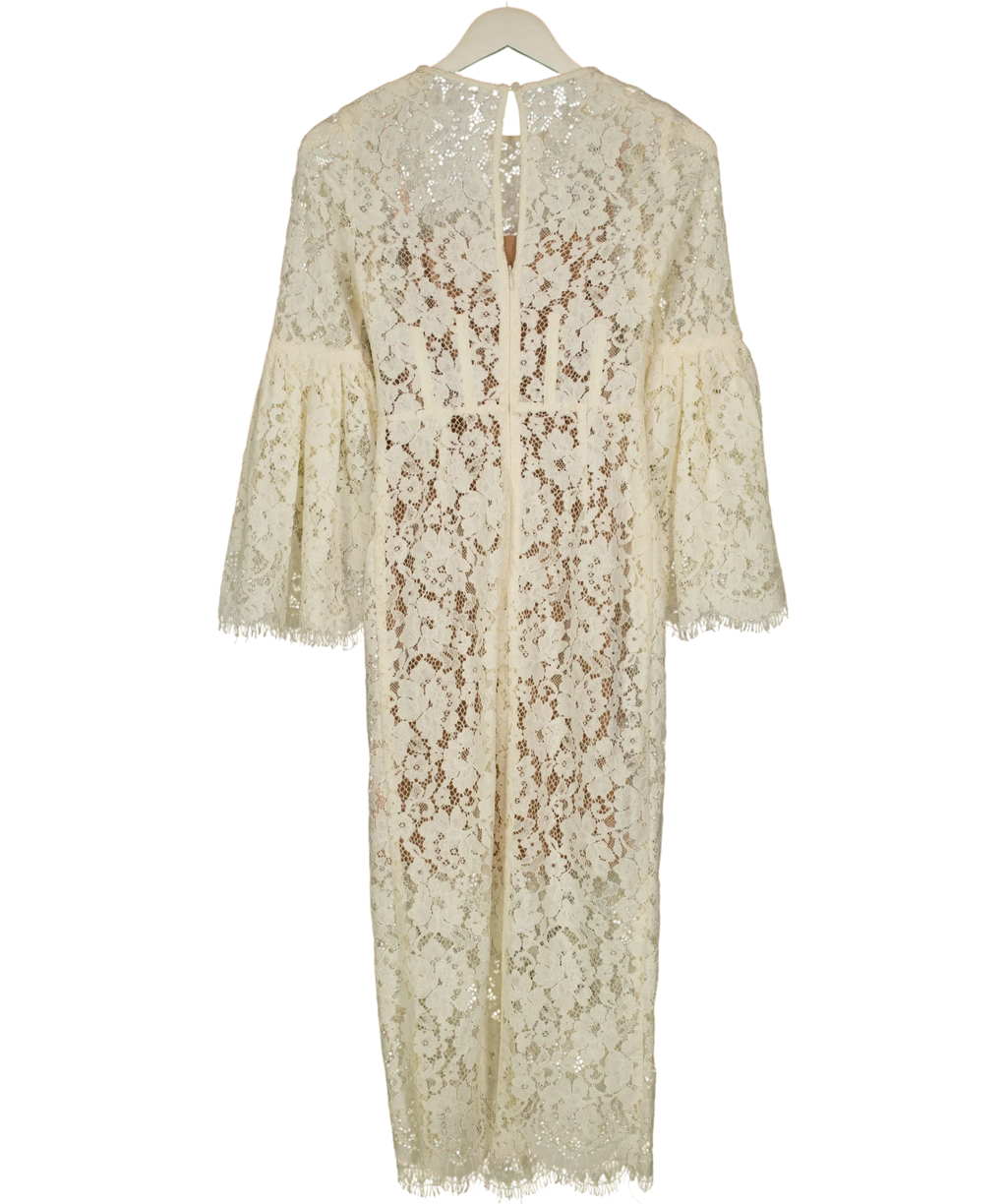 Self-Portrait Cream PF22-007M, size UK 4 — back