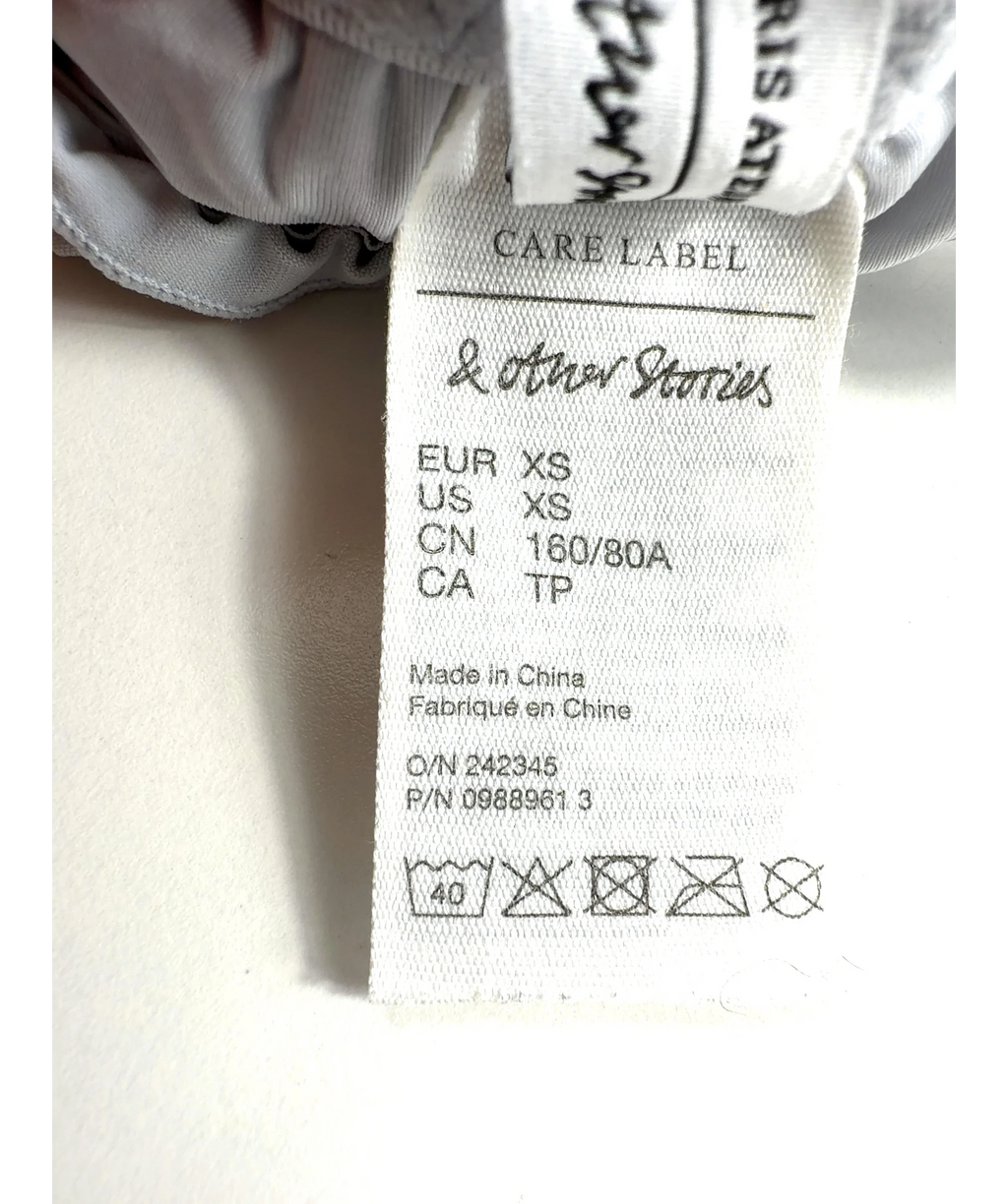 & OTHER STORIES light blue Colour, size UK XS — label