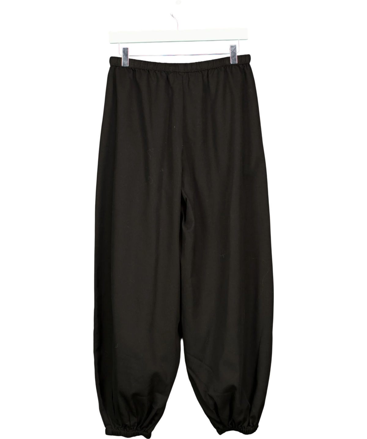 JDY Black JDYPALOMA MW LOOSE PANT WVN EXP, size UK S — back