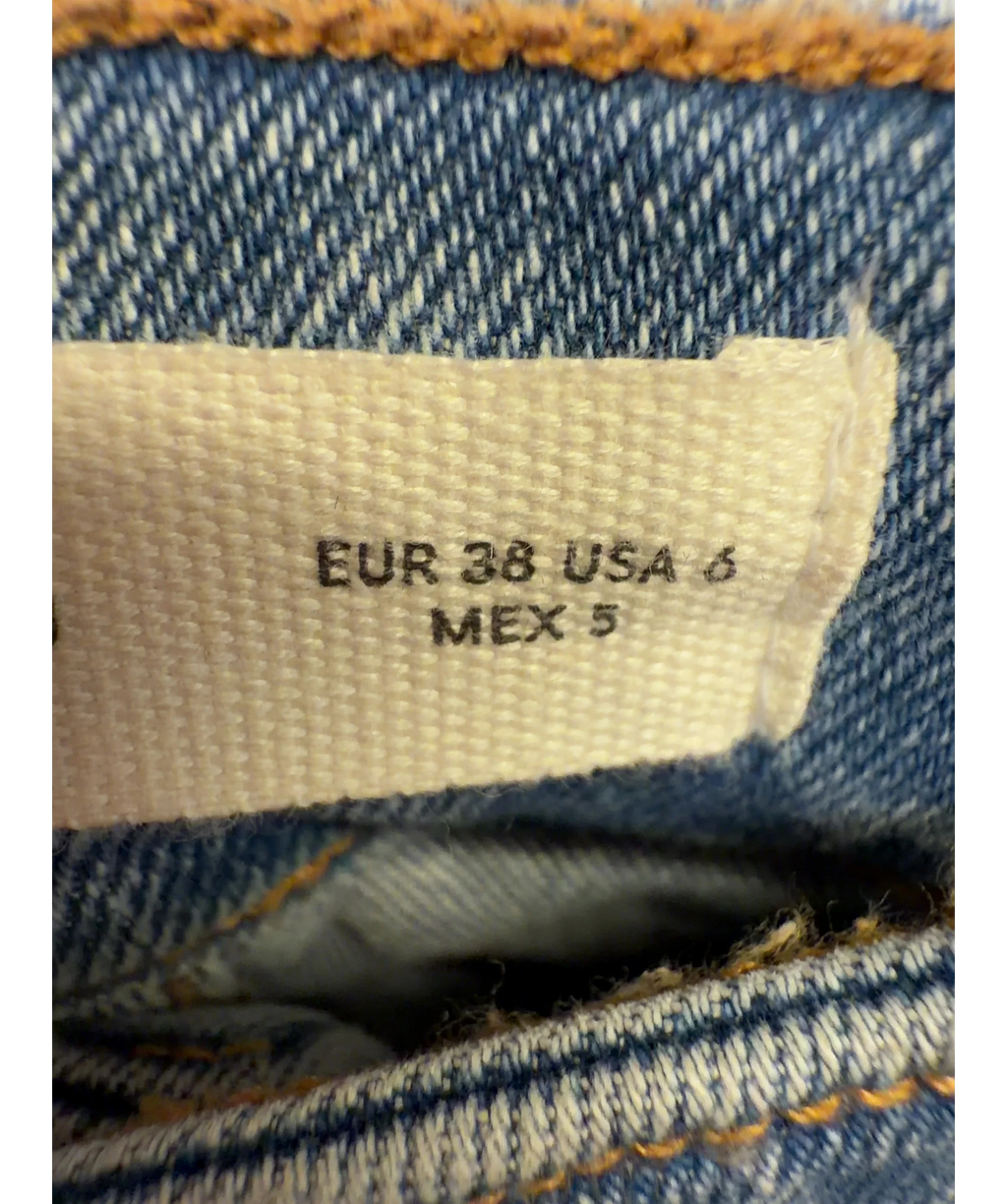 MNG Blue Colour, size UK 10 — care label