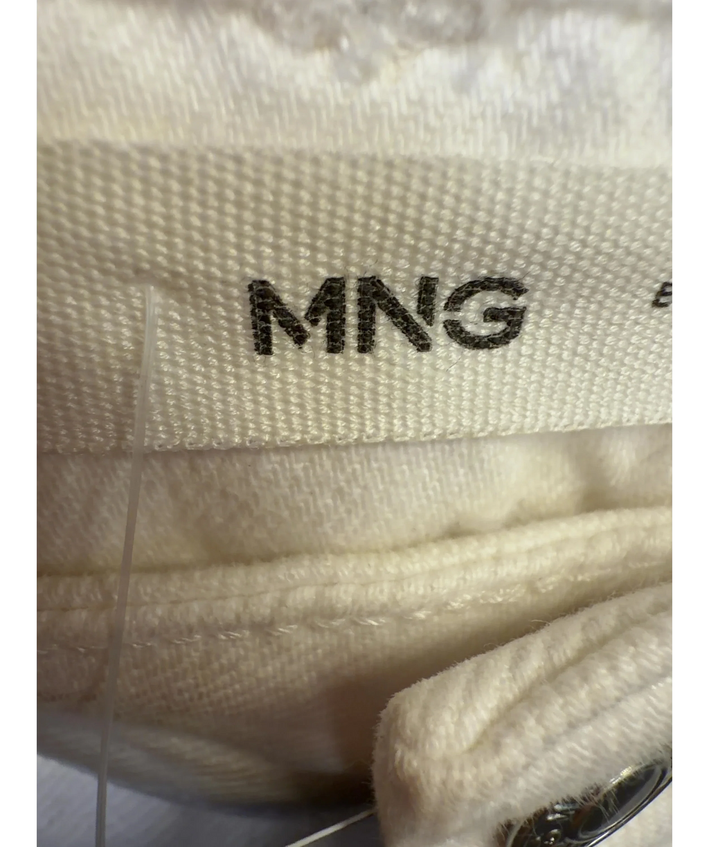 MANGO White Danila, size UK 10 — detail