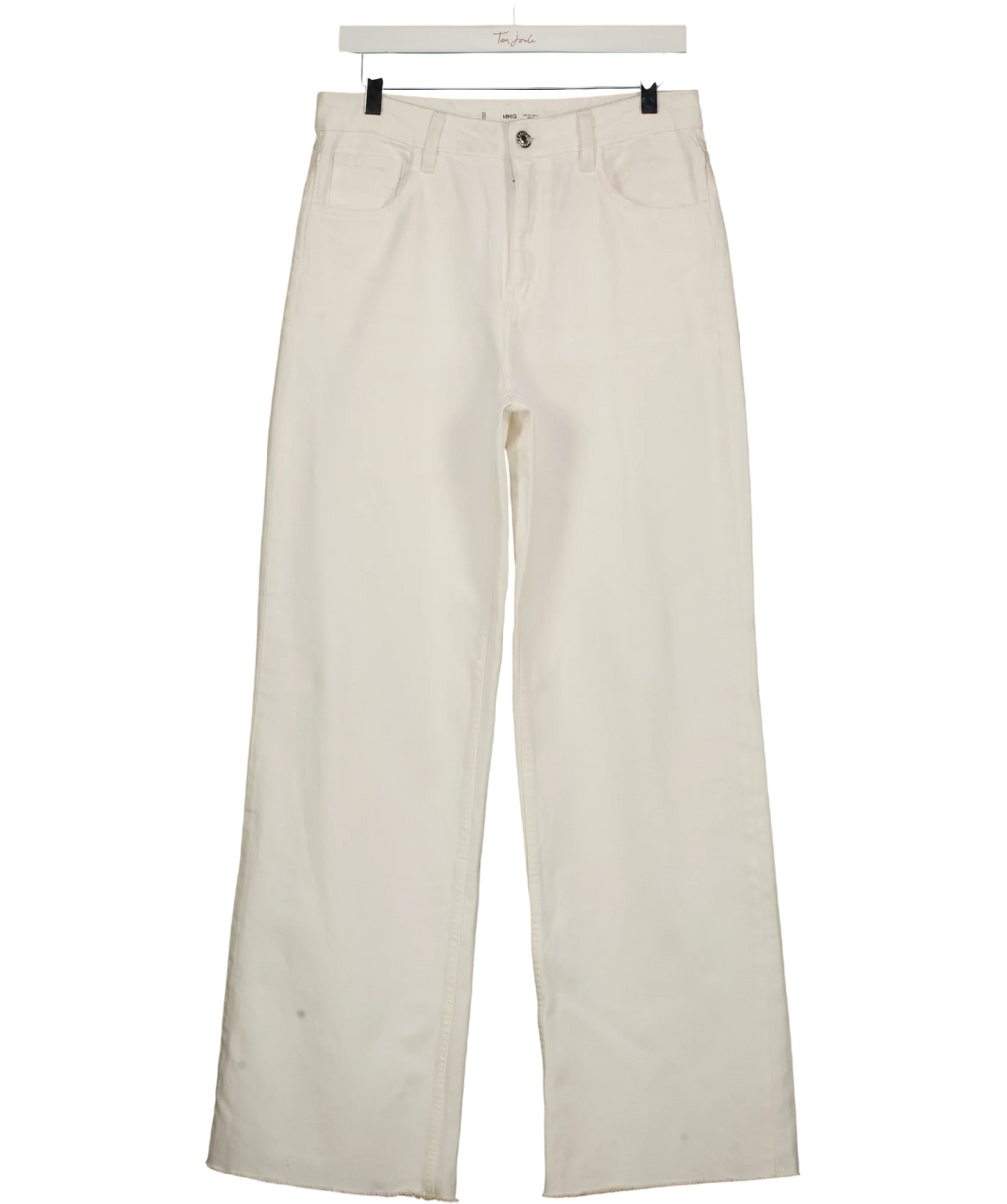 MANGO White Danila, size UK 10 — front