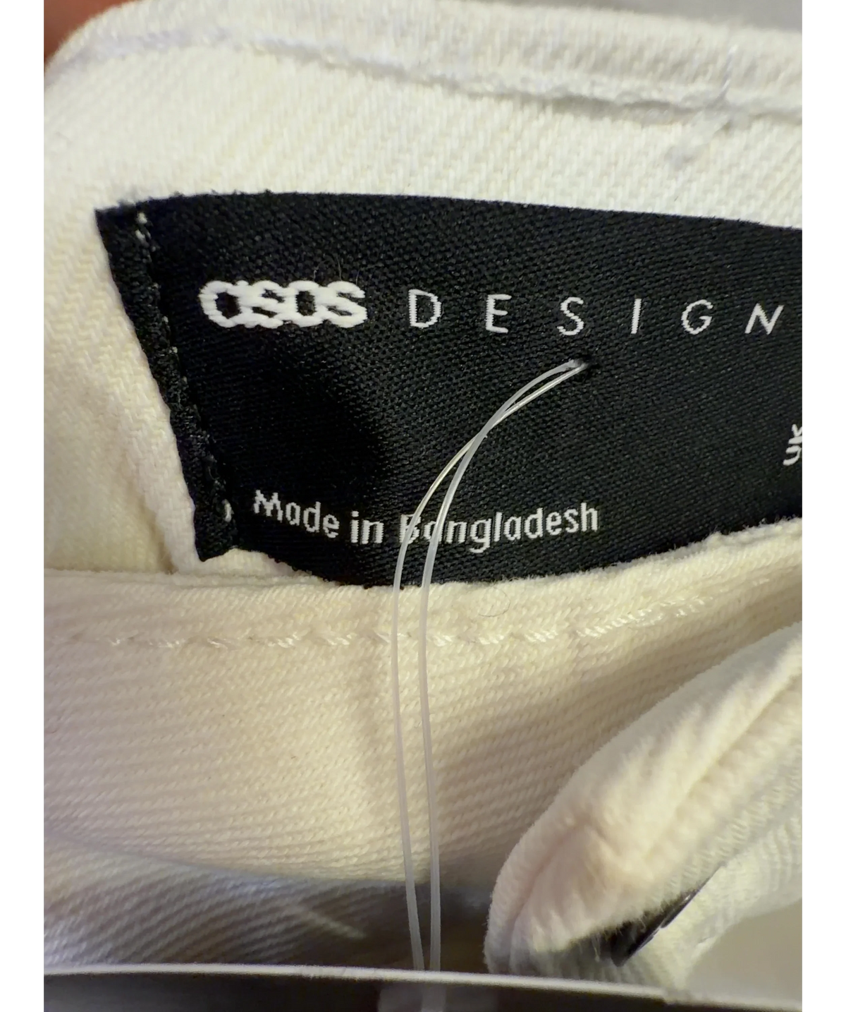 ASOS White Colour, size UK 8 — detail