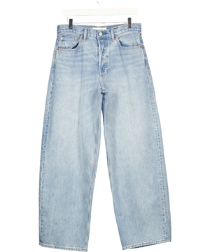 Aritzia Denim Forum Relaxed Lo-Rise Baggy Jeans Blue W26