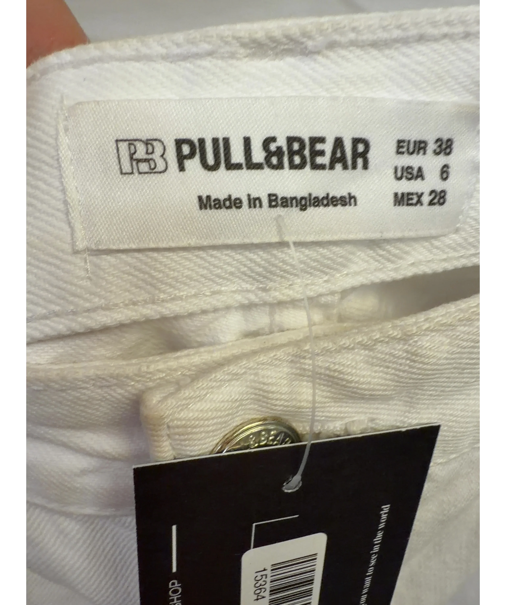Pull&Bear White Colour, size UK 10 — detail