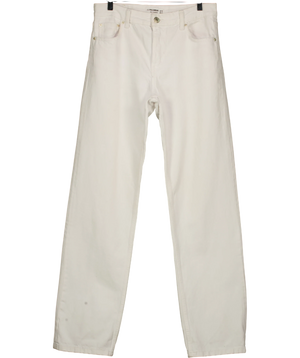 Pull&Bear White Five-Pocket Jeans UK 10