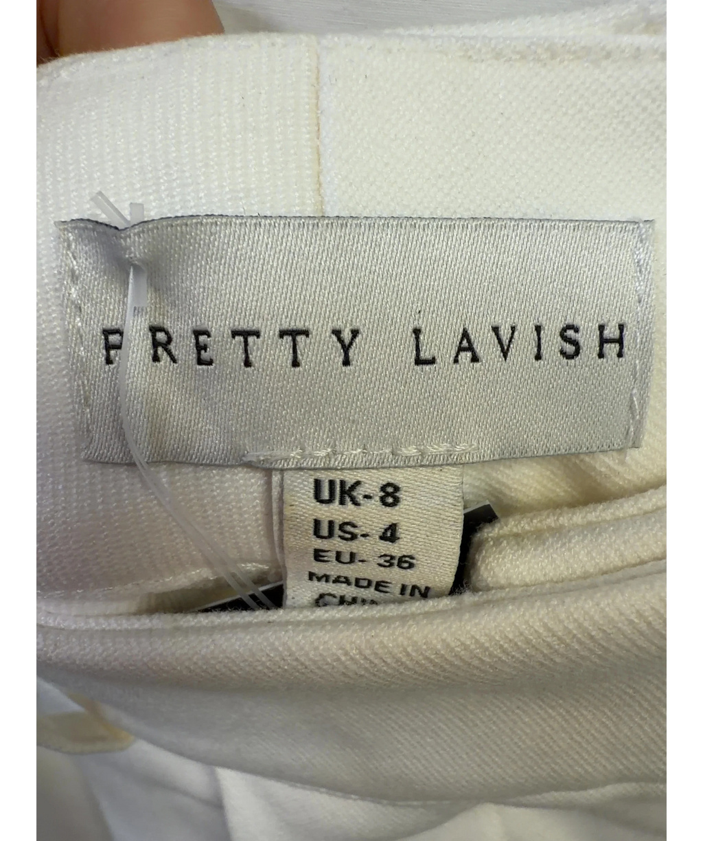 PRETTY LAVISH Cream Colour, size UK 8 — detail