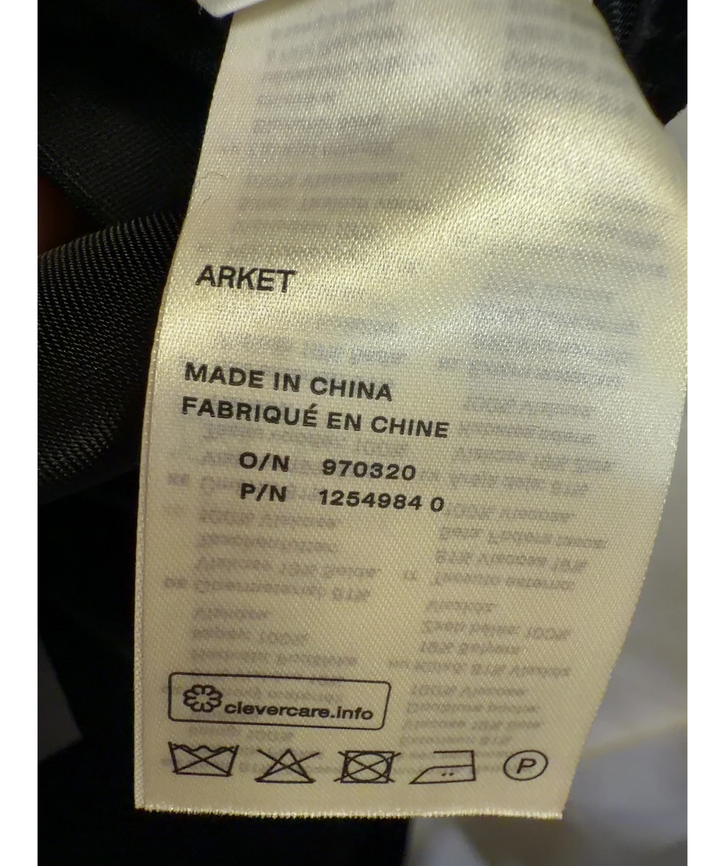 ARKET Black Colour, size UK 8 — detail