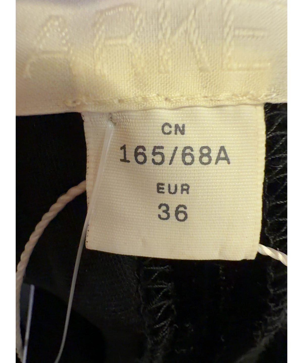 ARKET Black Colour, size UK 8 — care label