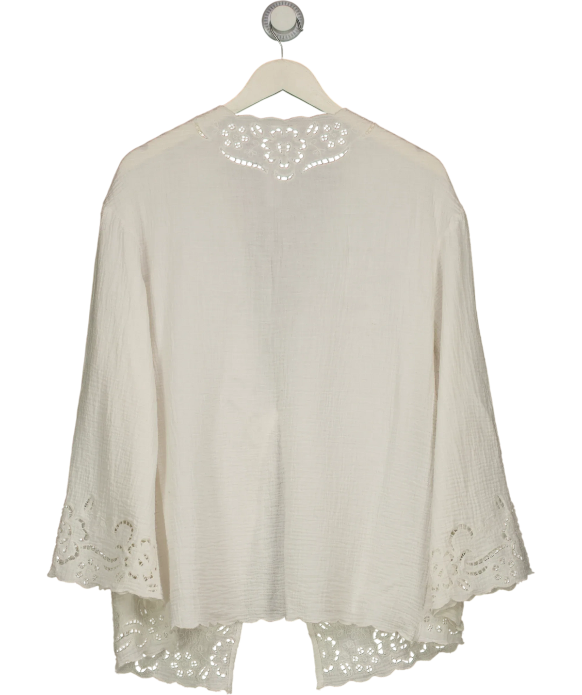 H&M White AnamariaPW Blouse, size UK S — back