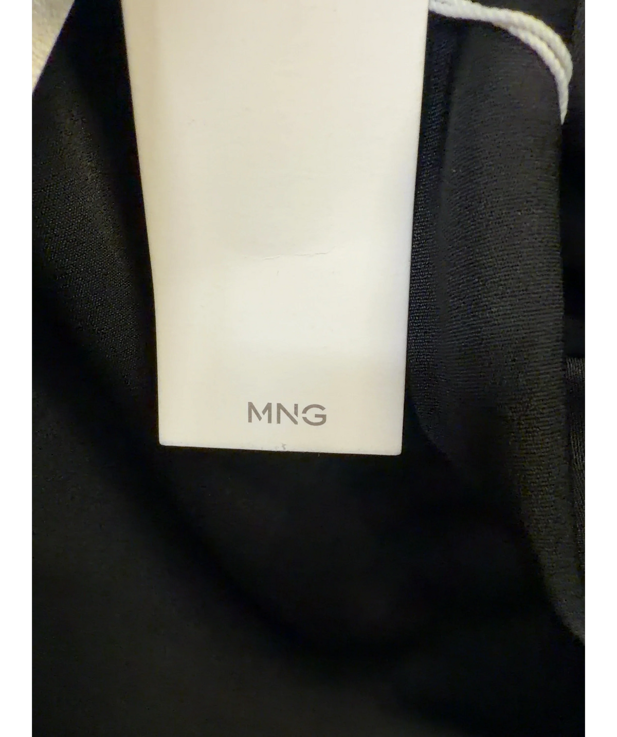 MANGO Black BLUSA 234SANDRIX, size UK 10 — detail