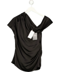 MANGO Black BLUSA 234SANDRIX, size UK 10 — front