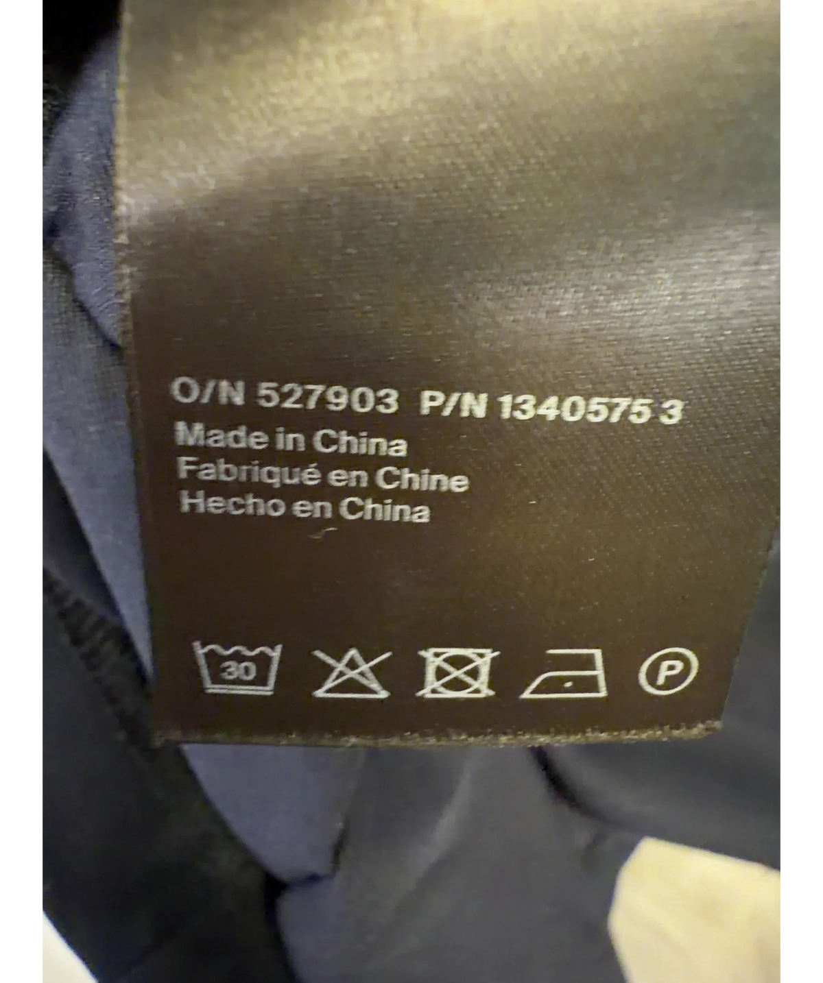 cos navy Colour, size UK S — detail