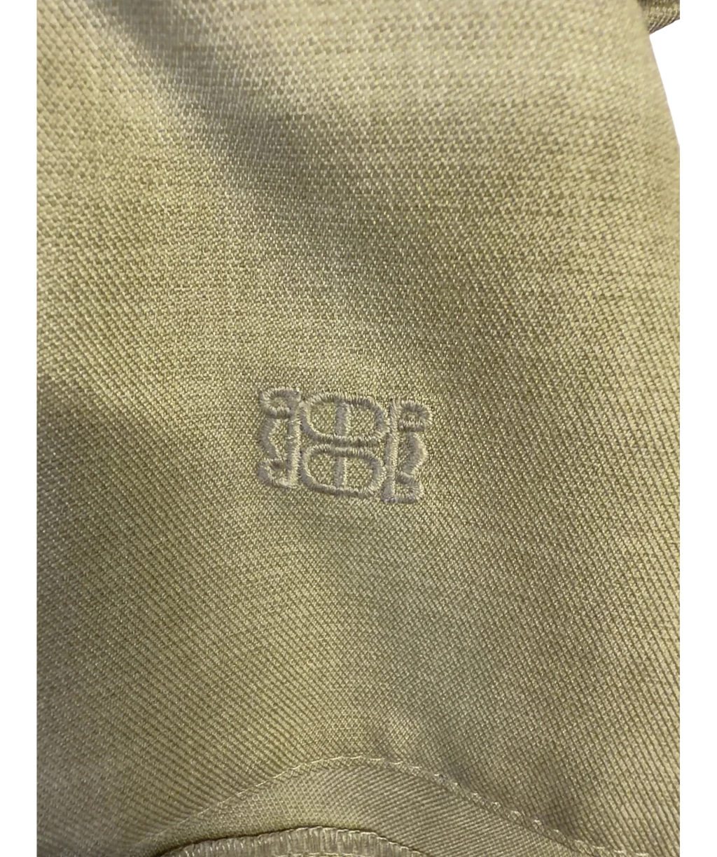 Dé Rococo Green Colour, size UK S — fabric detail