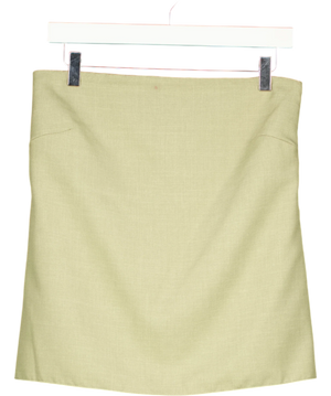 De Rococo Pistachio Green Embroidered Bandeau Top UK S