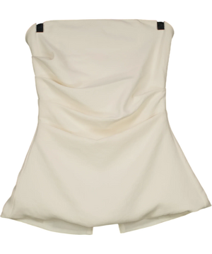 ARITZIA Lilou Tube Top Cream UK XS