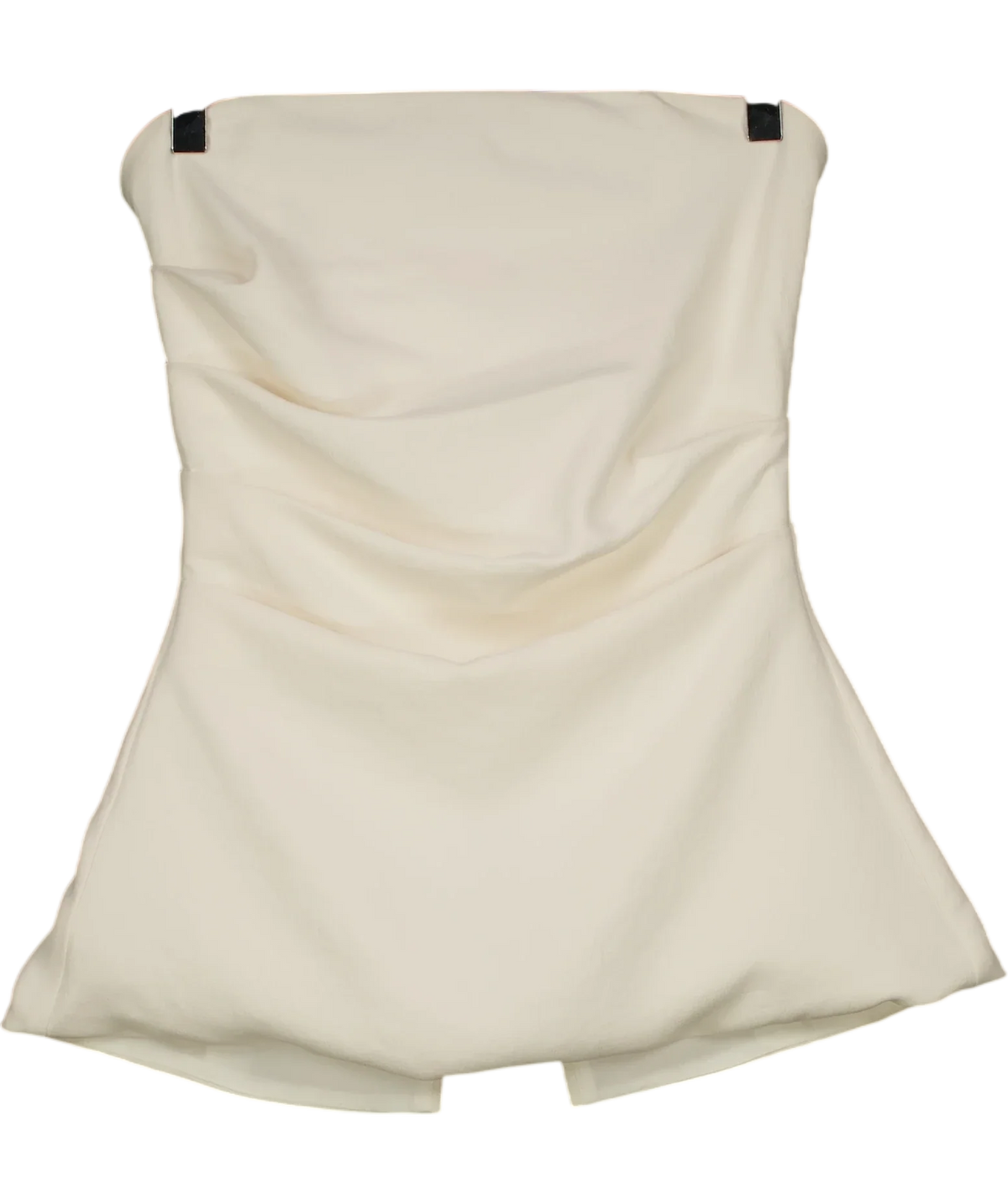 ARITZIA White Lilou Tube Top - Crepette™, size UK XS — front