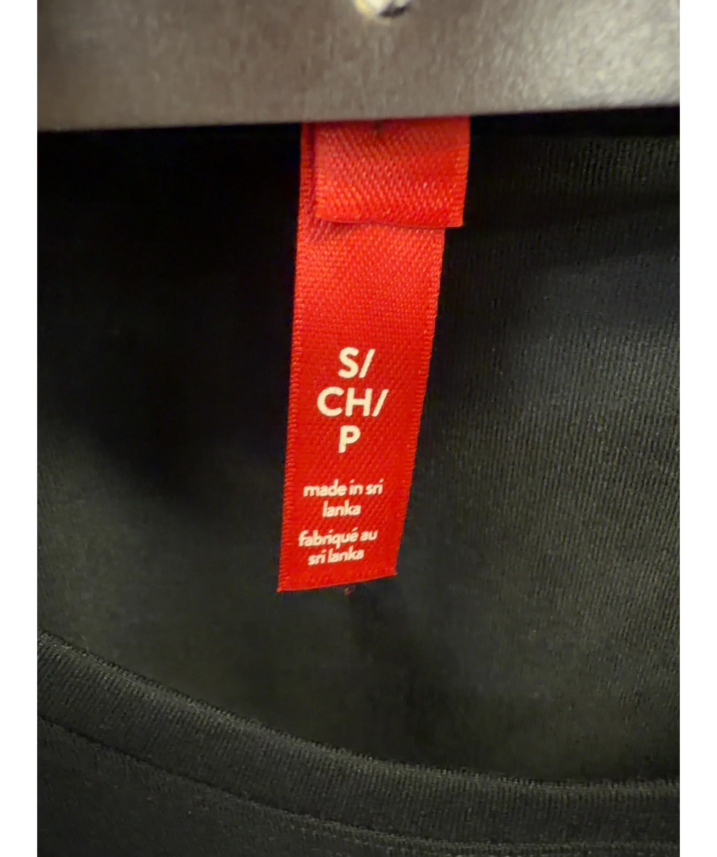 Spanx Black Colour, size UK S — care label