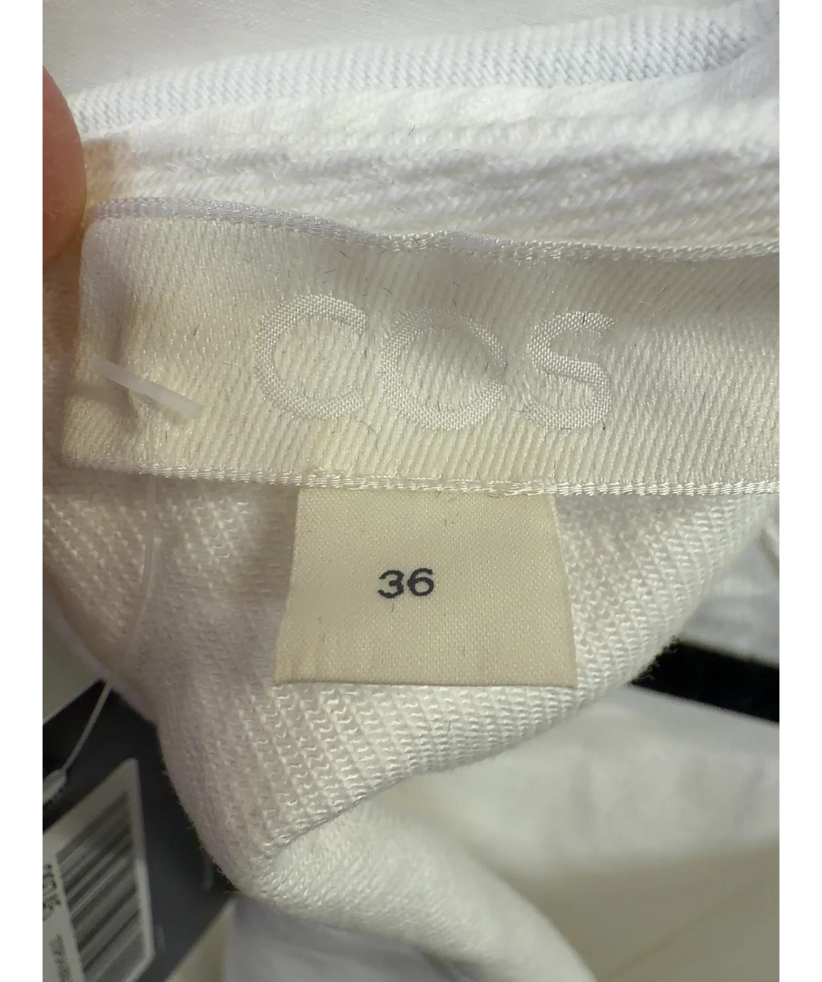 cos White Colour, size UK 8 — detail