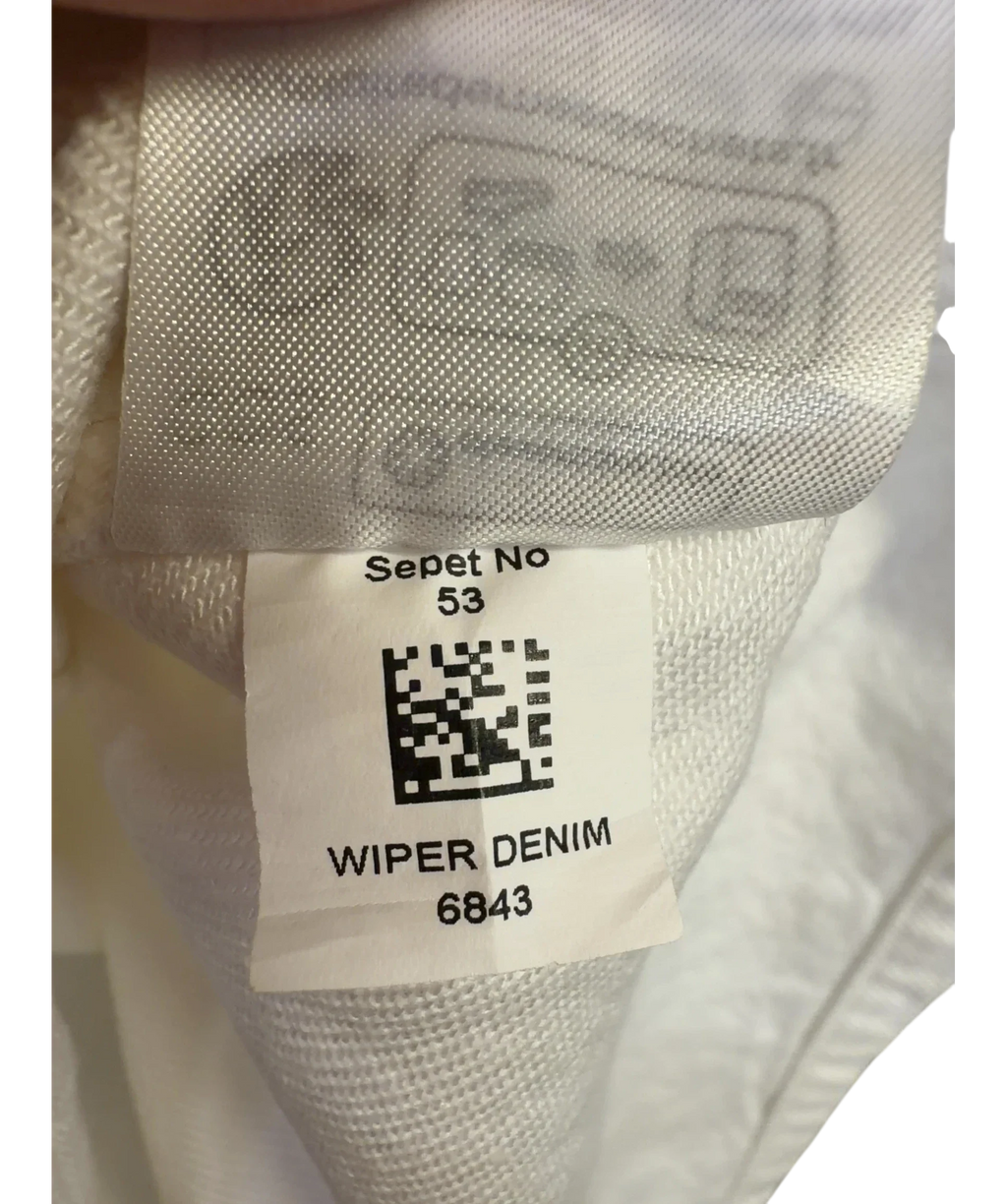 cos White Colour, size UK 8 — fabric detail