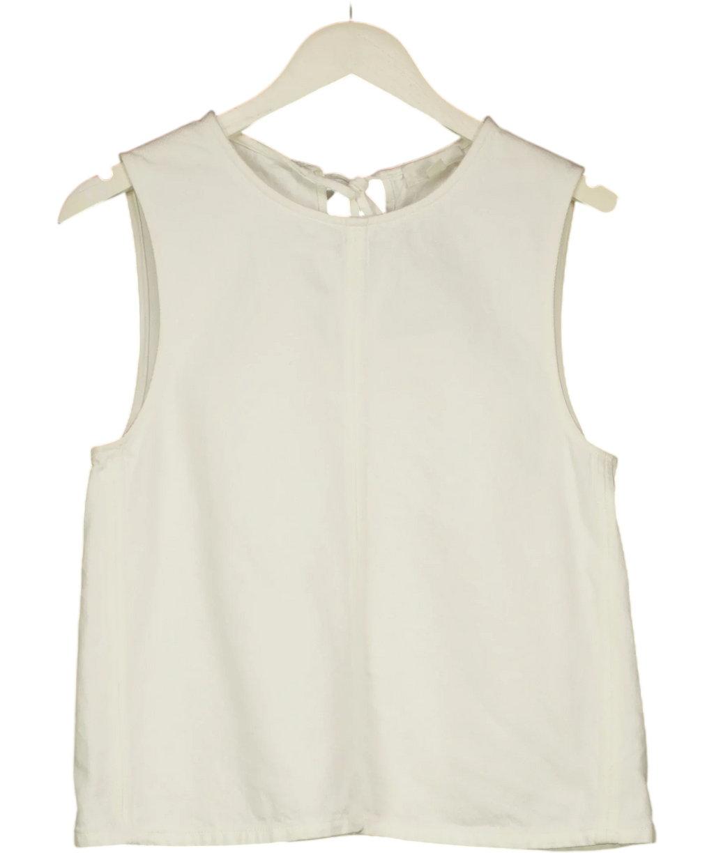cos White Colour, size UK 8 — front