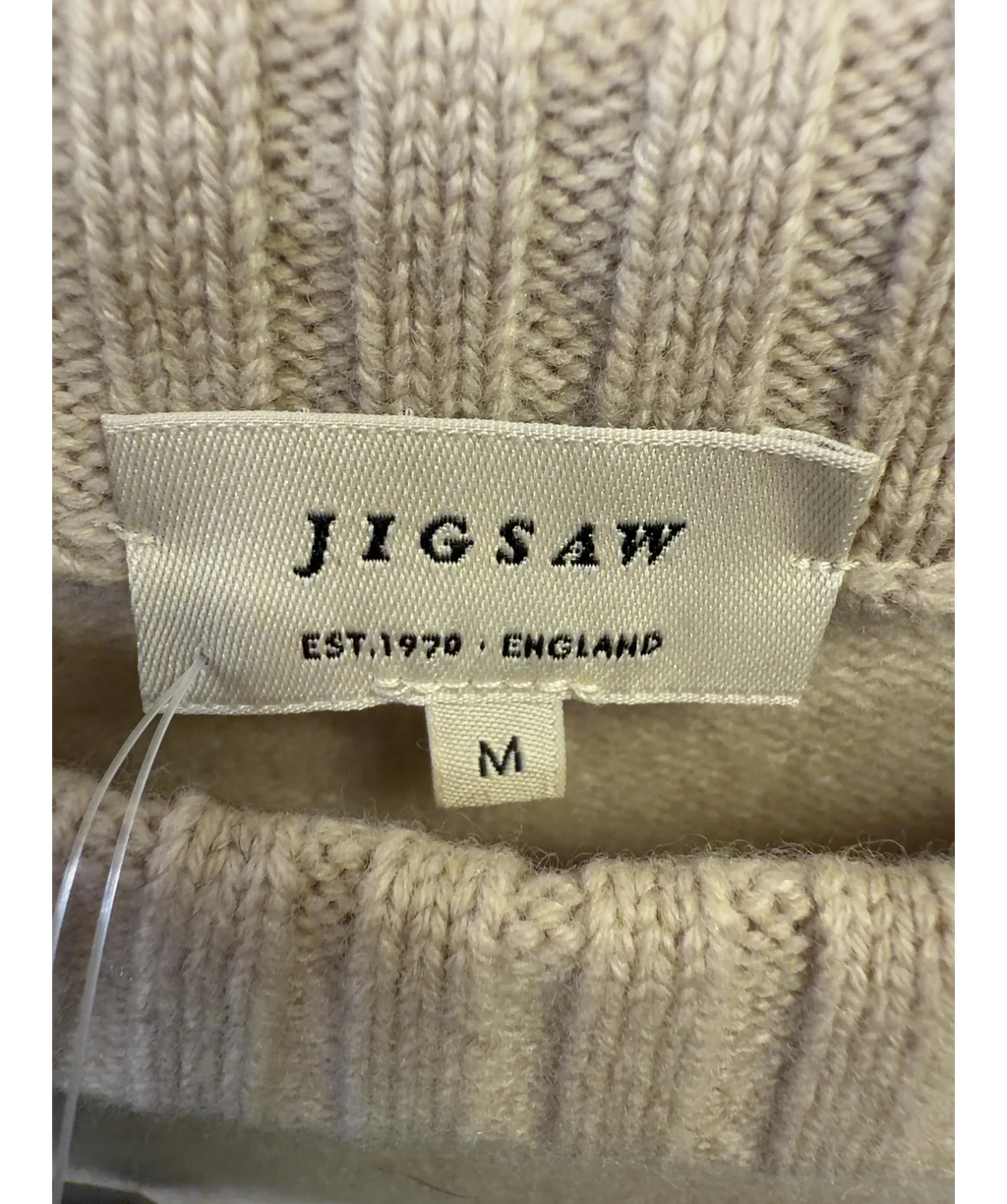 Jigsaw Beige Colour, size UK M — care label