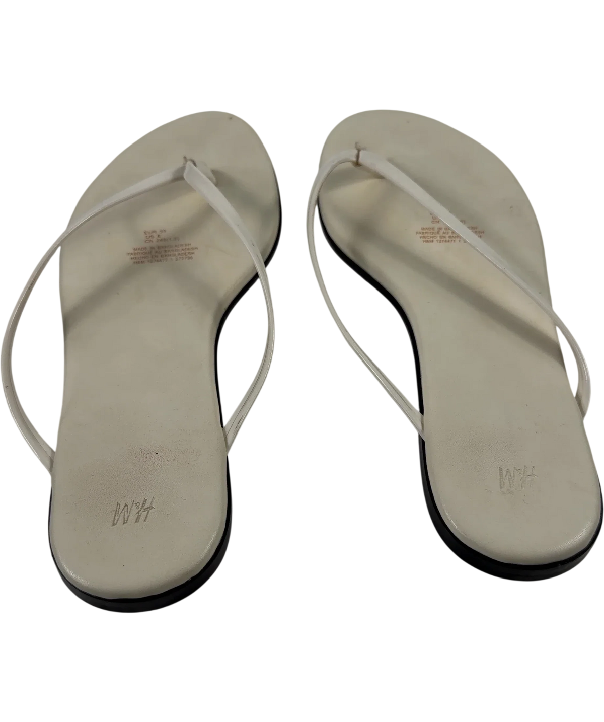 H&M White Colour, size UK 6 EU 39 👠 — back