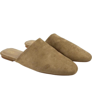 Linzi Blake Beige And Brown Mules UK 7