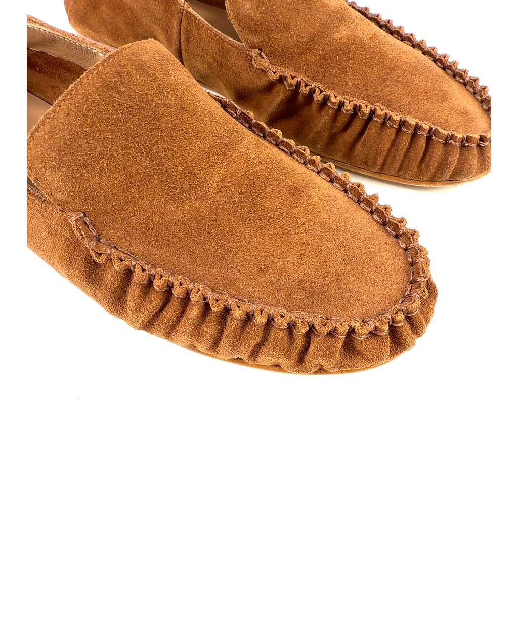 Flattered Brown Bon Bon Suede Loafer, size UK 6 EU 39 👠 — additional view